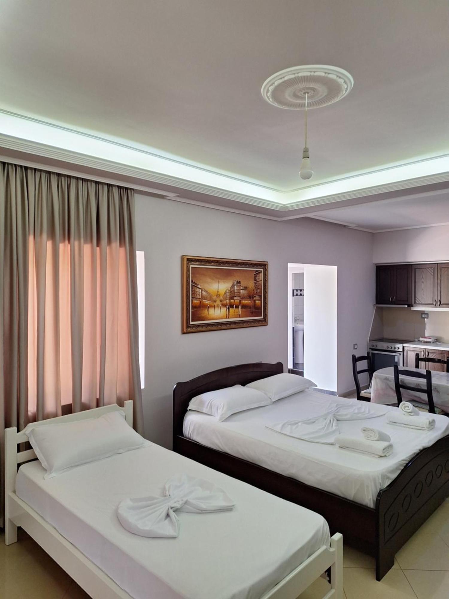 Keli Apartments Ksamil Szoba fotó
